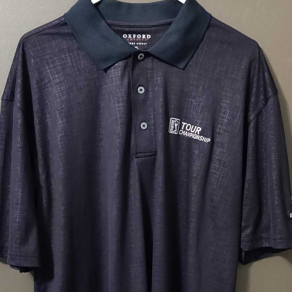 Oxford America Veri Cool PGA Tour Championship Polo Men's SIZE XL